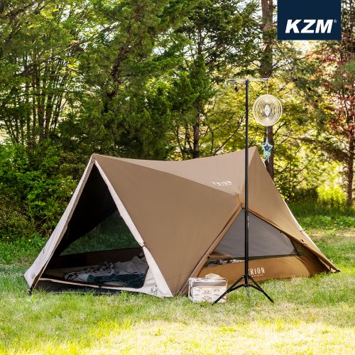 kzm outdoor　トリオンテント　trion tent レビュー】超メッシュ！ワンタッチ「トリオンテント」がカンガルー